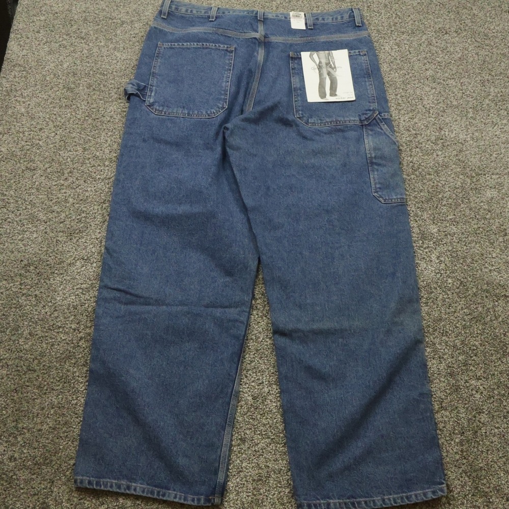 vintage Calvin Klein Jeans Mens 38X32 baggy wide leg deadstock carpenters 90s